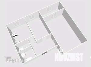 2-к квартира, вторичка, 45м2, 6/9 этаж