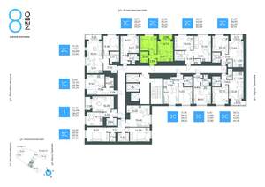 2-к квартира, вторичка, 38м2, 15/20 этаж