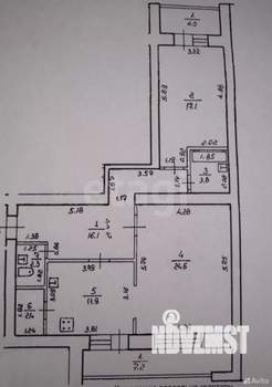 2-к квартира, вторичка, 89м2, 3/18 этаж