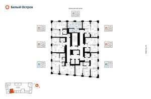 1-к квартира, вторичка, 26м2, 21/23 этаж