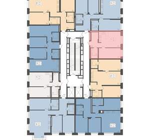 1-к квартира, вторичка, 51м2, 15/18 этаж