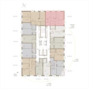 3-к квартира, вторичка, 65м2, 6/20 этаж