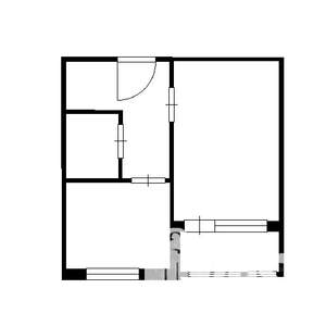 1-к квартира, вторичка, 34м2, 12/12 этаж