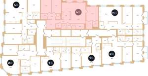 4-к квартира, вторичка, 134м2, 3/7 этаж