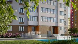 1-к квартира, строящийся дом, 39м2, 16/17 этаж