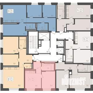 1-к квартира, вторичка, 41м2, 7/23 этаж