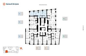 3-к квартира, вторичка, 57м2, 4/23 этаж