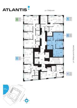 2-к квартира, вторичка, 61м2, 16/32 этаж