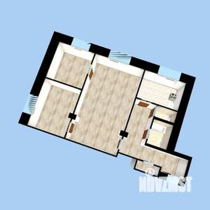 3-к квартира, вторичка, 63м2, 2/5 этаж