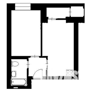 1-к квартира, вторичка, 31м2, 3/8 этаж