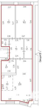 2-к квартира, вторичка, 74м2, 2/25 этаж