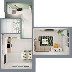 1-к квартира, вторичка, 37м2, 22/24 этаж