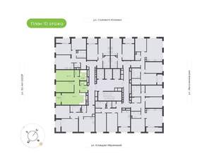 3-к квартира, вторичка, 71м2, 10/24 этаж
