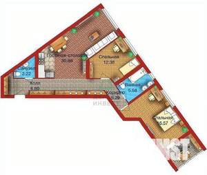 3-к квартира, вторичка, 85м2, 5/18 этаж