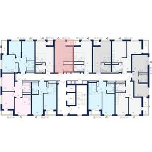 1-к квартира, вторичка, 24м2, 13/22 этаж