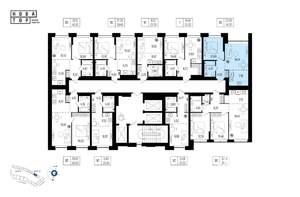 2-к квартира, вторичка, 41м2, 3/25 этаж