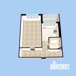 1-к квартира, вторичка, 37м2, 8/9 этаж