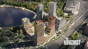 2-к квартира, вторичка, 61м2, 16/32 этаж