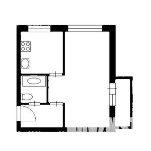 1-к квартира, вторичка, 31м2, 3/4 этаж