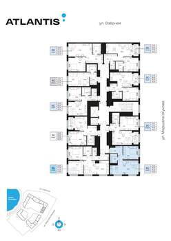 2-к квартира, вторичка, 45м2, 8/32 этаж