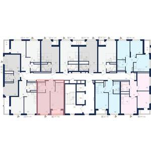 2-к квартира, вторичка, 36м2, 14/22 этаж