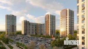 1-к квартира, строящийся дом, 33м2, 14/25 этаж