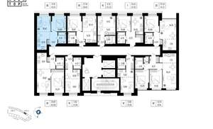 2-к квартира, вторичка, 40м2, 2/25 этаж