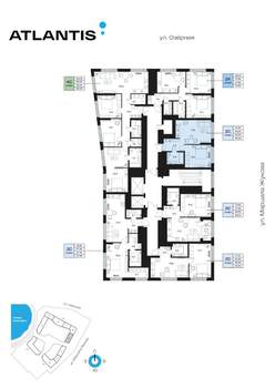 2-к квартира, вторичка, 41м2, 15/32 этаж