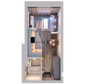 1-к квартира, вторичка, 18м2, 5/5 этаж