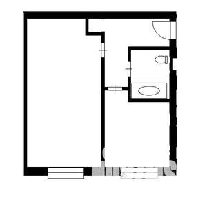 1-к квартира, вторичка, 29м2, 2/5 этаж