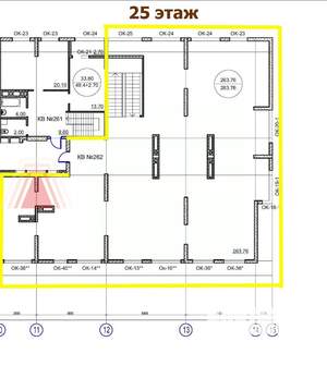 6-к квартира, вторичка, 365м2, 24/25 этаж