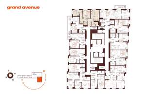 2-к квартира, вторичка, 65м2, 16/32 этаж