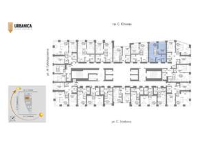 2-к квартира, вторичка, 46м2, 19/25 этаж