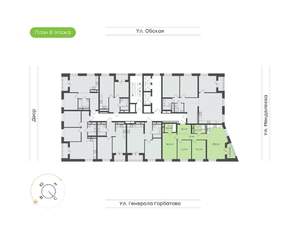 3-к квартира, вторичка, 89м2, 8/25 этаж