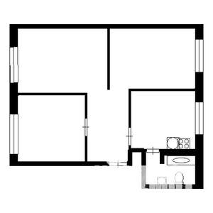 3-к квартира, вторичка, 70м2, 8/9 этаж