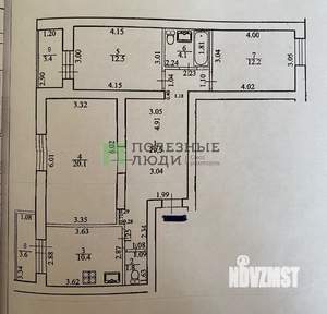 3-к квартира, вторичка, 82м2, 5/10 этаж