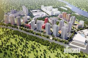 Студия квартира, строящийся дом, 33м2, 17/25 этаж