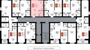 1-к квартира, вторичка, 30м2, 2/8 этаж