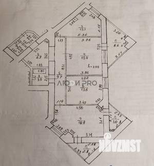 3-к квартира, вторичка, 97м2, 7/16 этаж