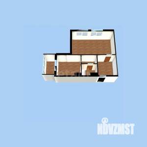 1-к квартира, вторичка, 48м2, 2/10 этаж