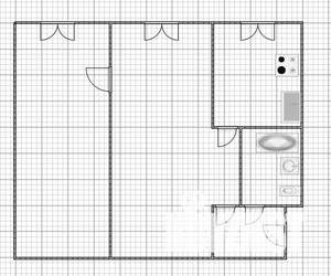 2-к квартира, вторичка, 42м2, 1/5 этаж