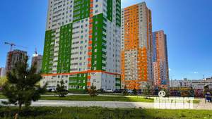 2-к квартира, строящийся дом, 57м2, 12/27 этаж