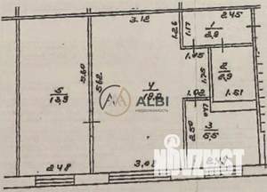 2-к квартира, вторичка, 44м2, 1/5 этаж