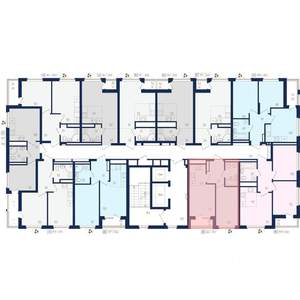 2-к квартира, вторичка, 34м2, 14/22 этаж