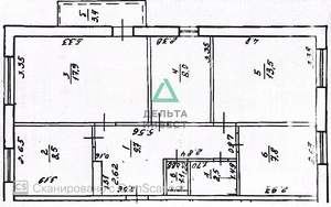 4-к квартира, вторичка, 73м2, 3/5 этаж