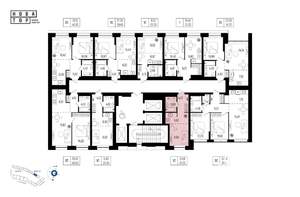 1-к квартира, вторичка, 25м2, 2/25 этаж