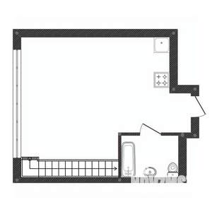 1-к квартира, вторичка, 53м2, 26/26 этаж