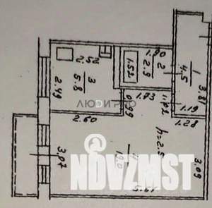 1-к квартира, вторичка, 32м2, 3/5 этаж