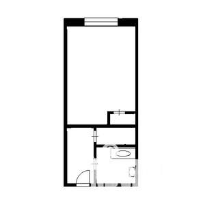 1-к квартира, вторичка, 22м2, 6/9 этаж