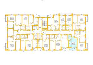 Студия квартира, вторичка, 25м2, 26/27 этаж